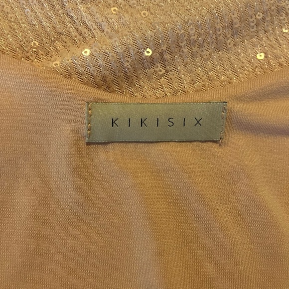 KIKISIX two piece pale pink sparkly set. Size small! - Picture 2 of 15